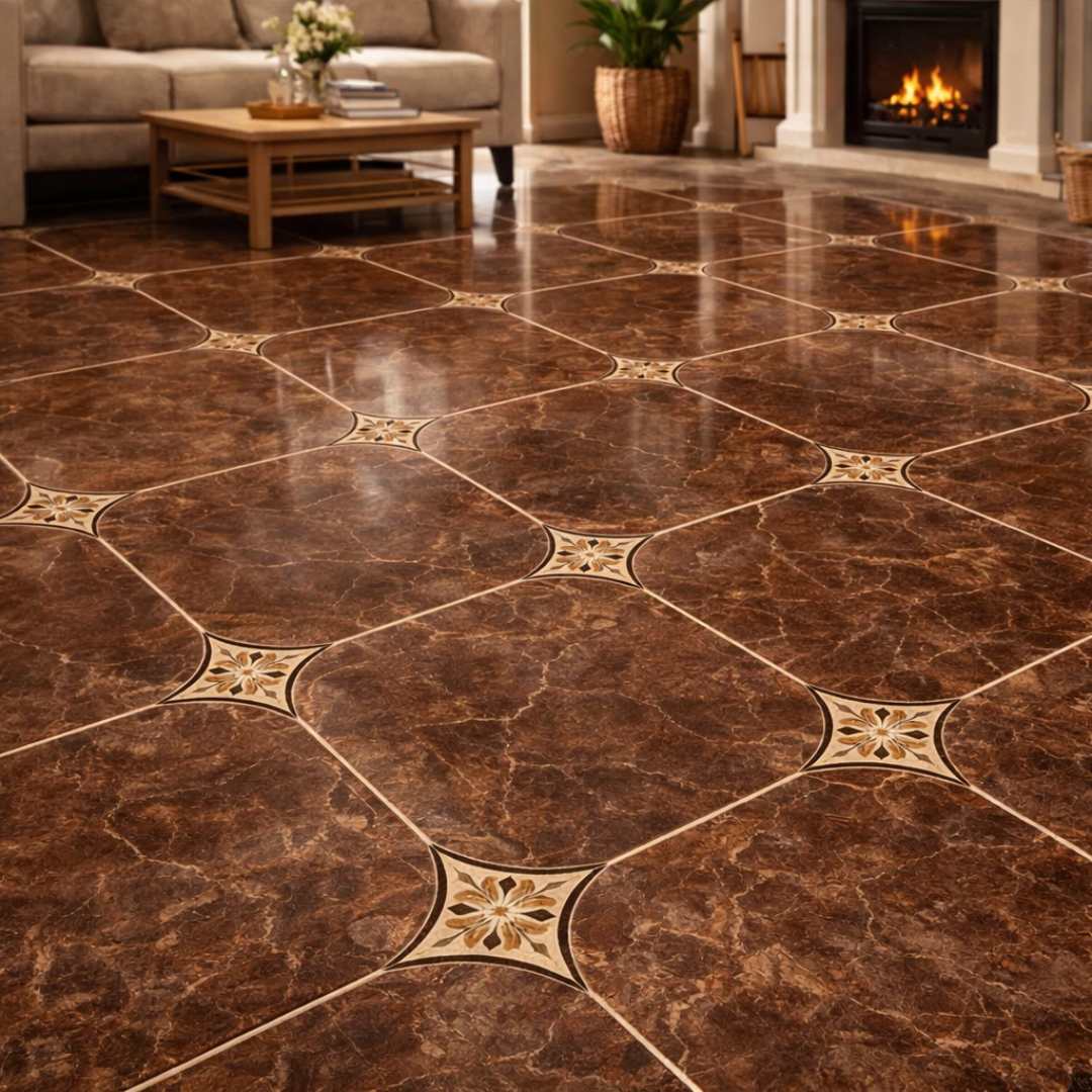 Self Adhesive PVC Diagonal Sticker Pack of 42