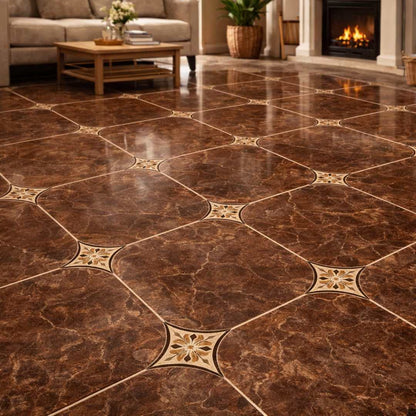 Self Adhesive PVC Diagonal Sticker Pack of 42