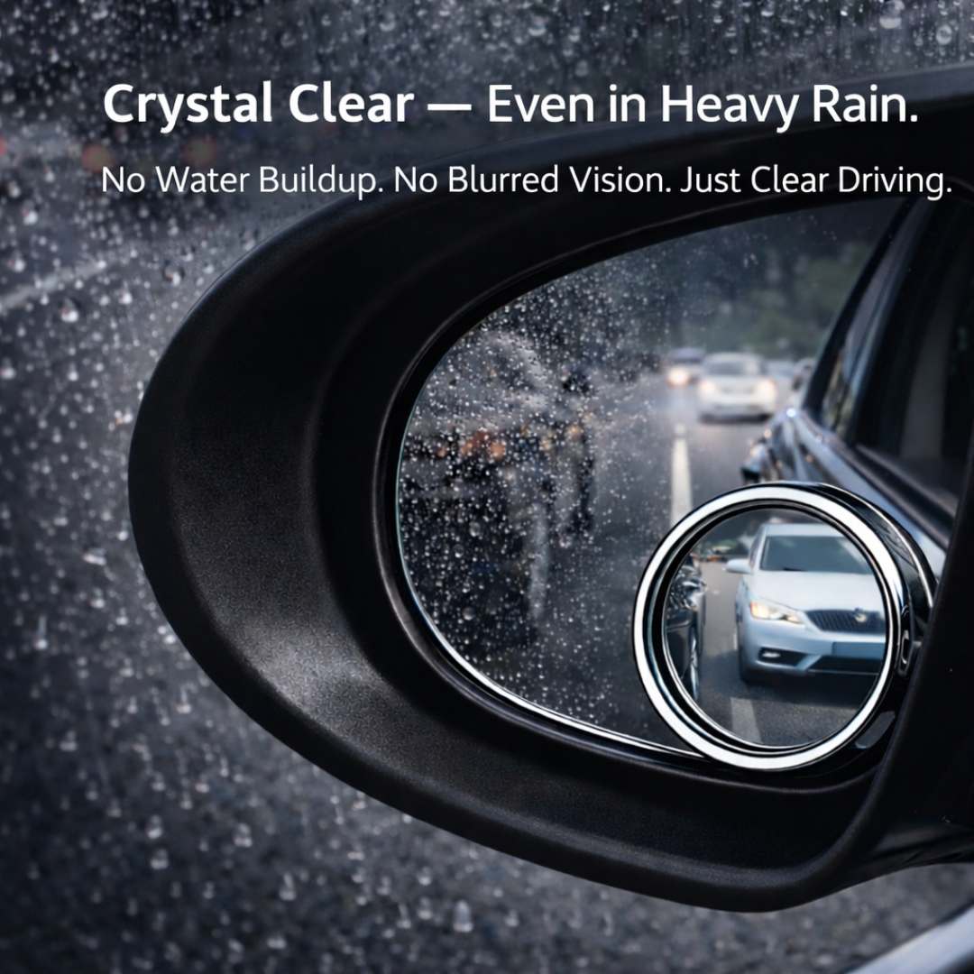 360° Wide View Blind Spot Mirror (2 pcs)