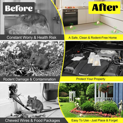Mouse & Rat Repellent Balls | BUY 1 GET 1 FREE!