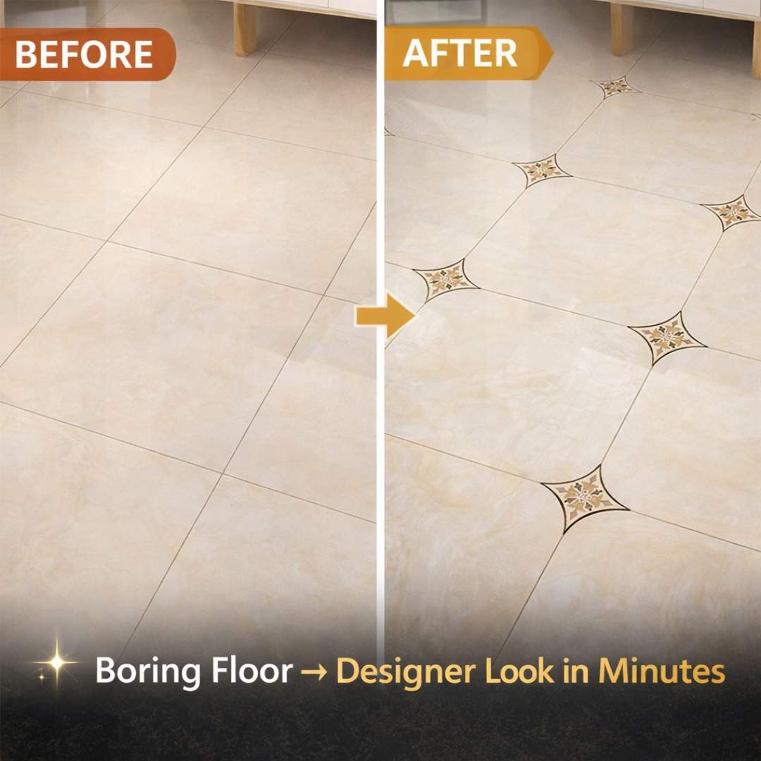 Self Adhesive PVC Diagonal Sticker Pack of 42