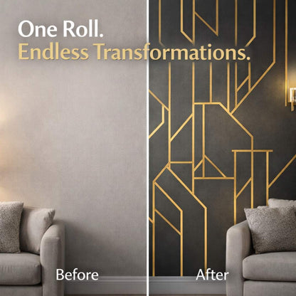 Self Adhesive Golden Decorative Border Tape