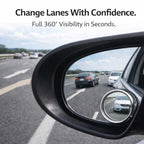 360° Wide View Blind Spot Mirror (2 pcs)
