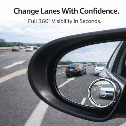 360° Wide View Blind Spot Mirror (2 pcs)