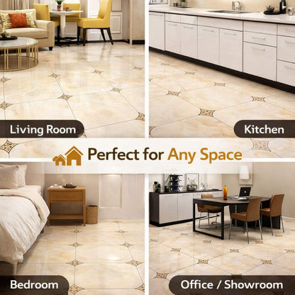 Self Adhesive PVC Diagonal Sticker Pack of 42