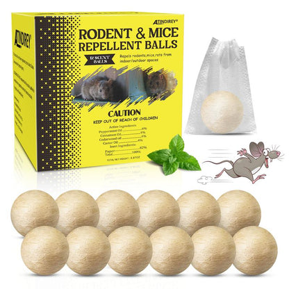Mouse & Rat Repellent Balls | BUY 1 GET 1 FREE!